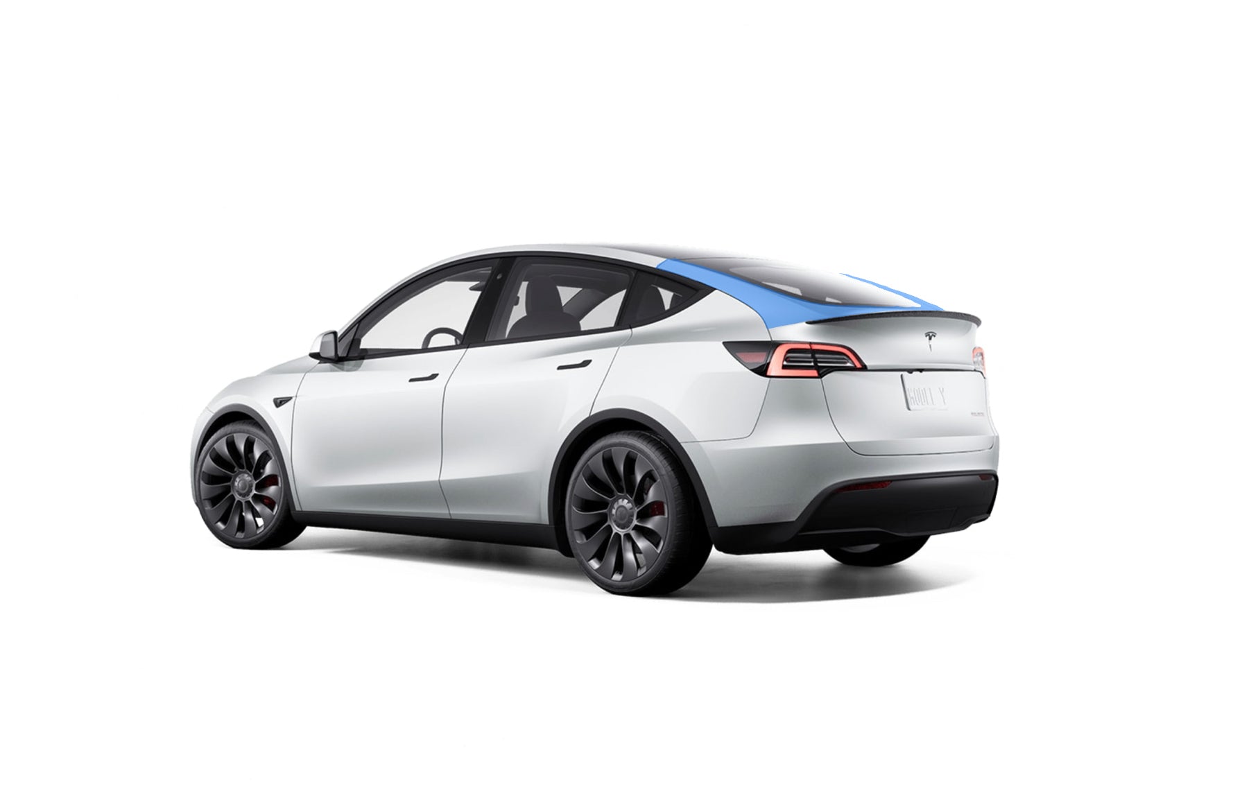 Tesla Model Y DIY Pre-cut PPF Upper Trunk Hatch Protection Kit