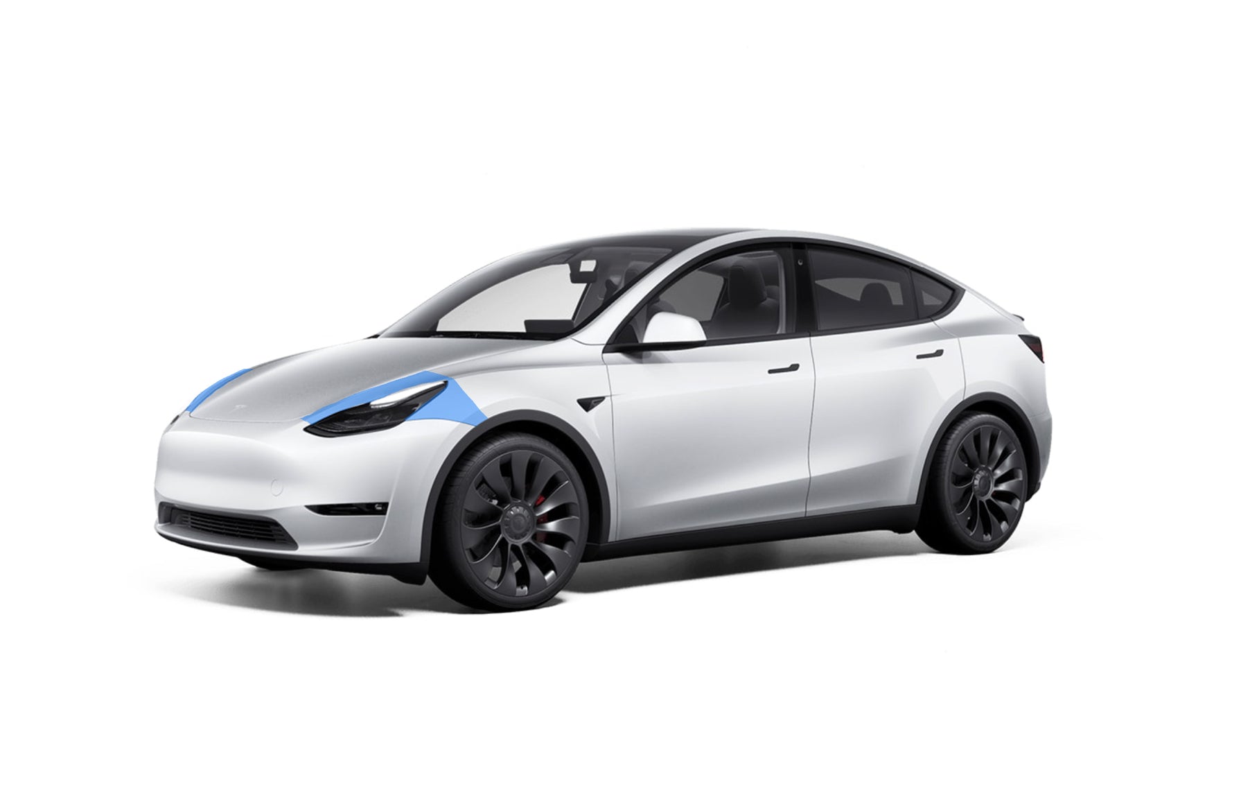 Tesla Model Y DIY Pre-cut PPF Partial Fenders