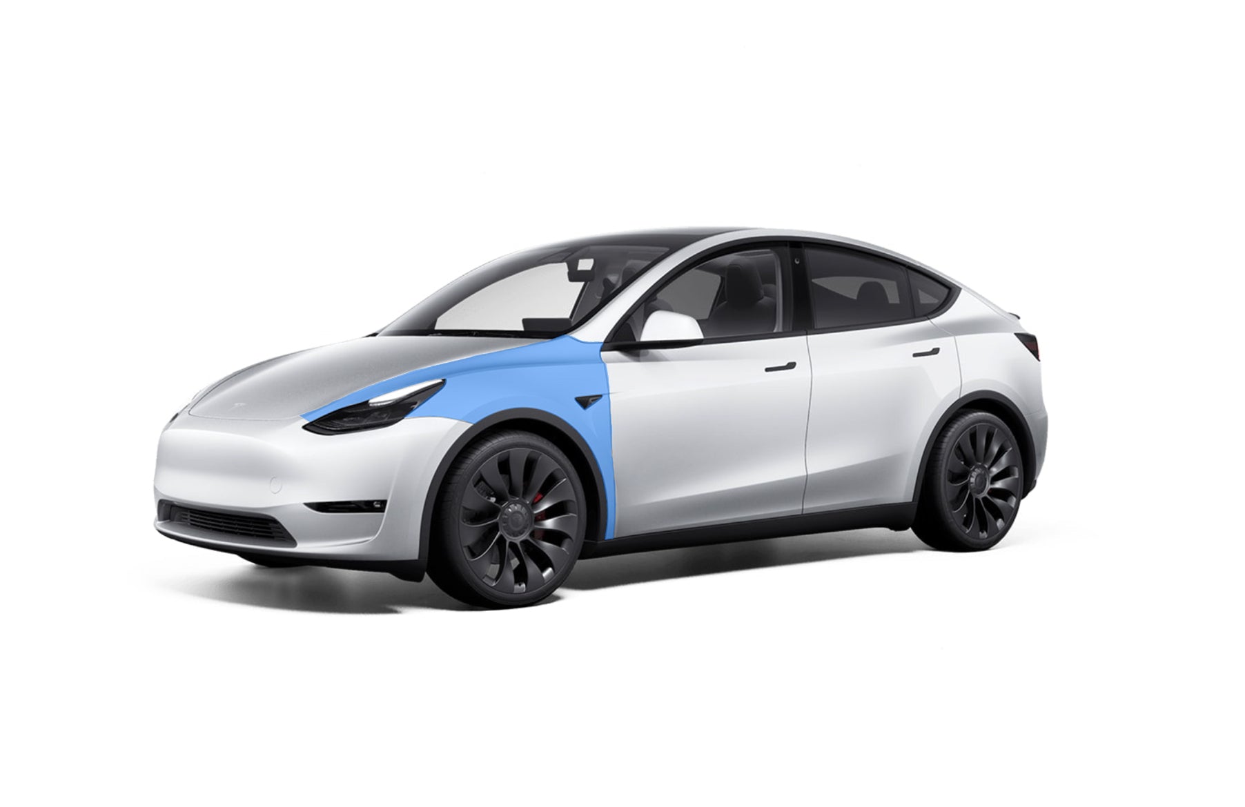 Tesla Model Y DIY Pre-cut PPF Full Fender Kit