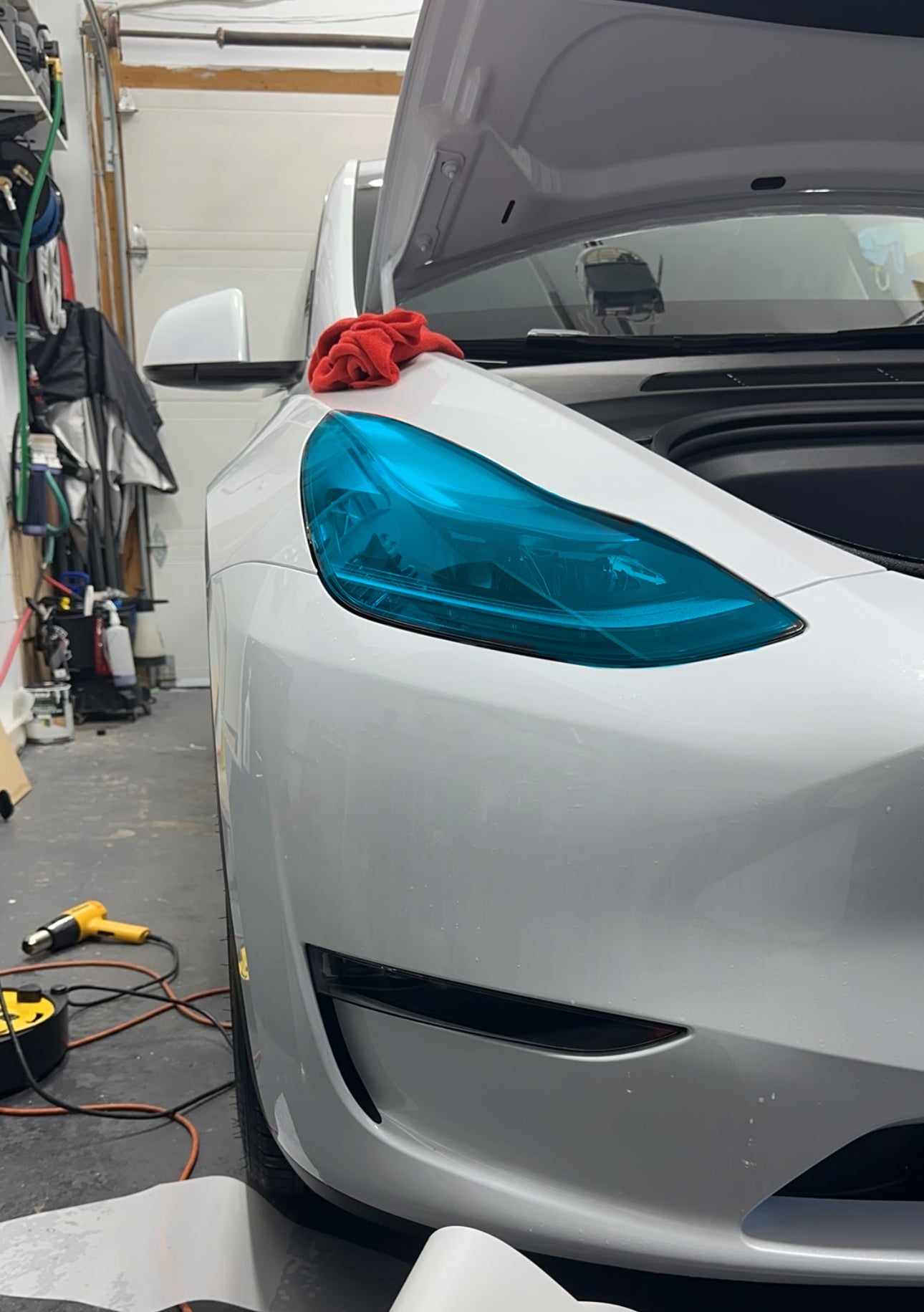 Tesla Model 3 DIY Pre-cut PPF Headlight Kit