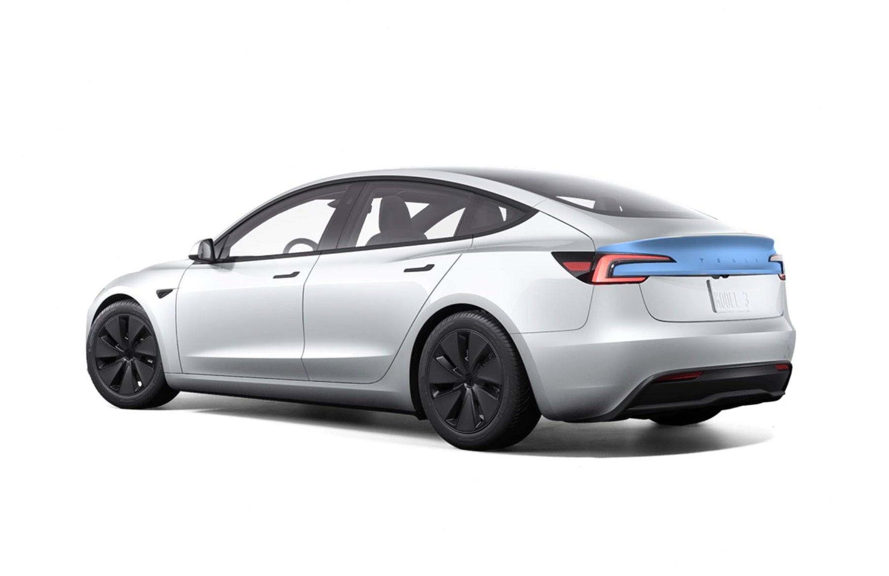 Tesla Model 3 (2024+) DIY Pre-cut PPF Middle Trunk Hatch Kit