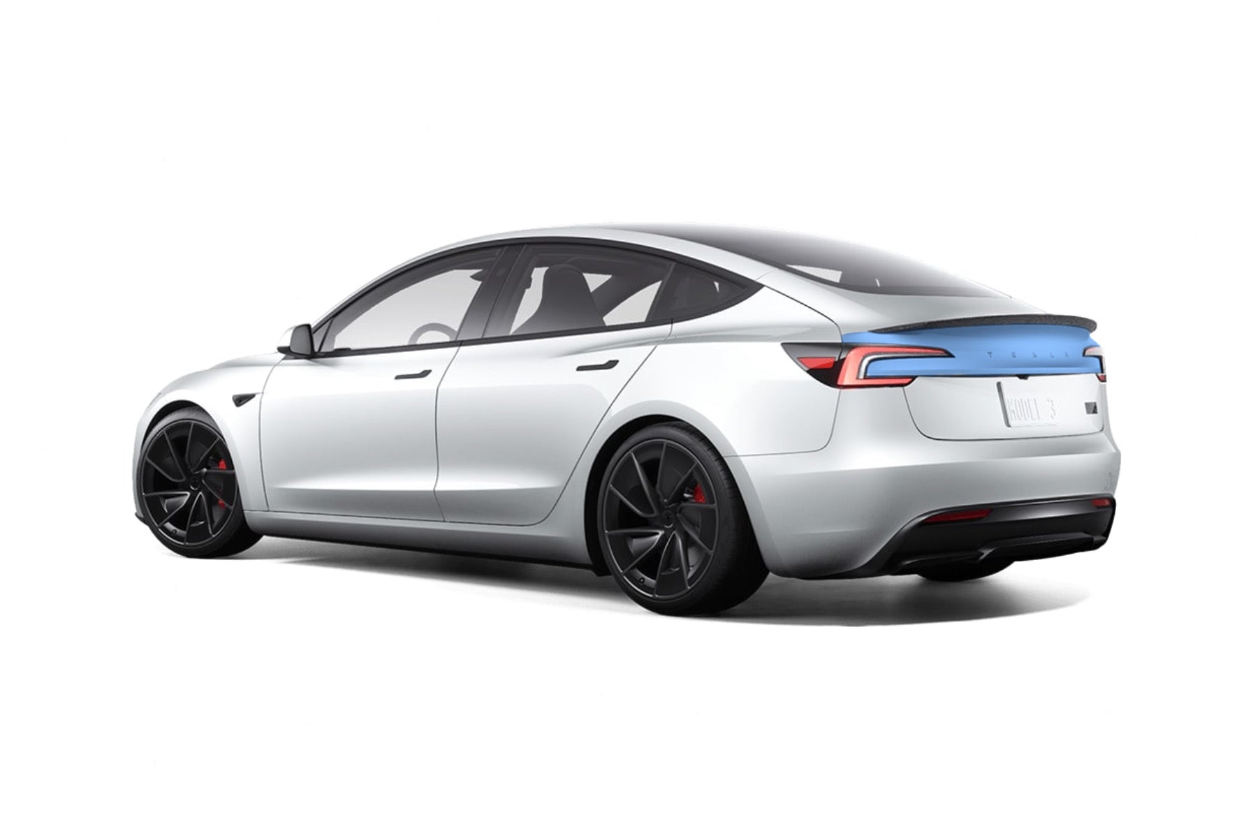 Tesla Model 3 (2024+) DIY Pre-cut PPF Middle Trunk Hatch Kit